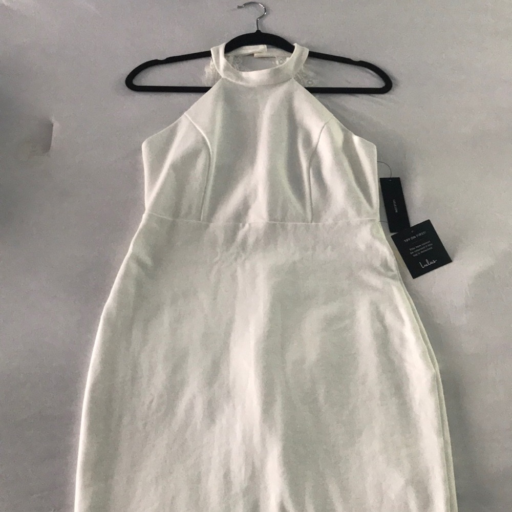 White Lulus cocktail dress
